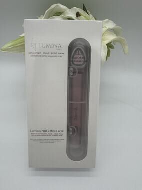 Lumina NRG Mini Glow 6572 Multi-Function Eye, Face & Neck Tool - New Sealed Box